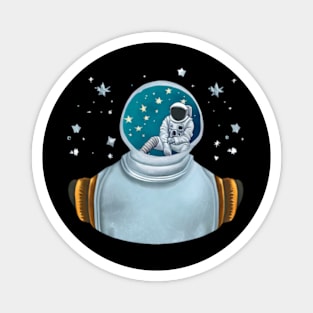 astronaut Magnet